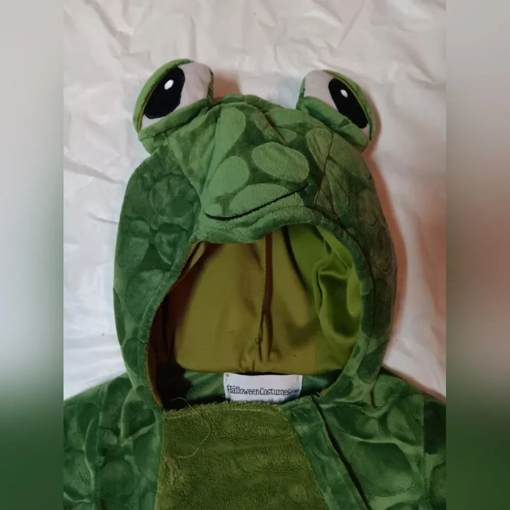 Green Frog Kids Costume Size 12/18 Months